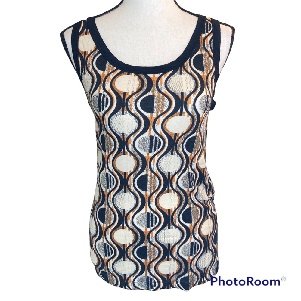 PRADA Italy Silk Blend Tank Top